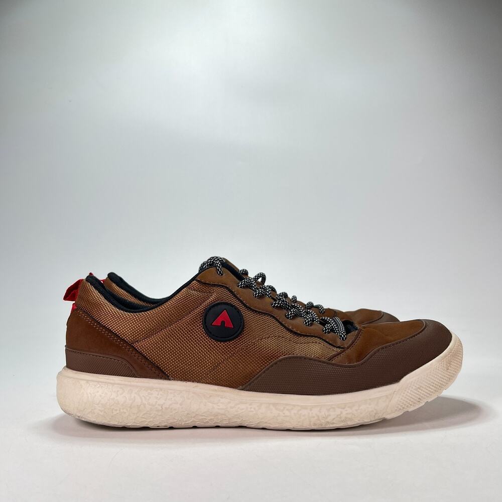 Airwalk Brown Low Top Casual Skate Shoes Sneakers MAJARRED2-J Men's Size 11